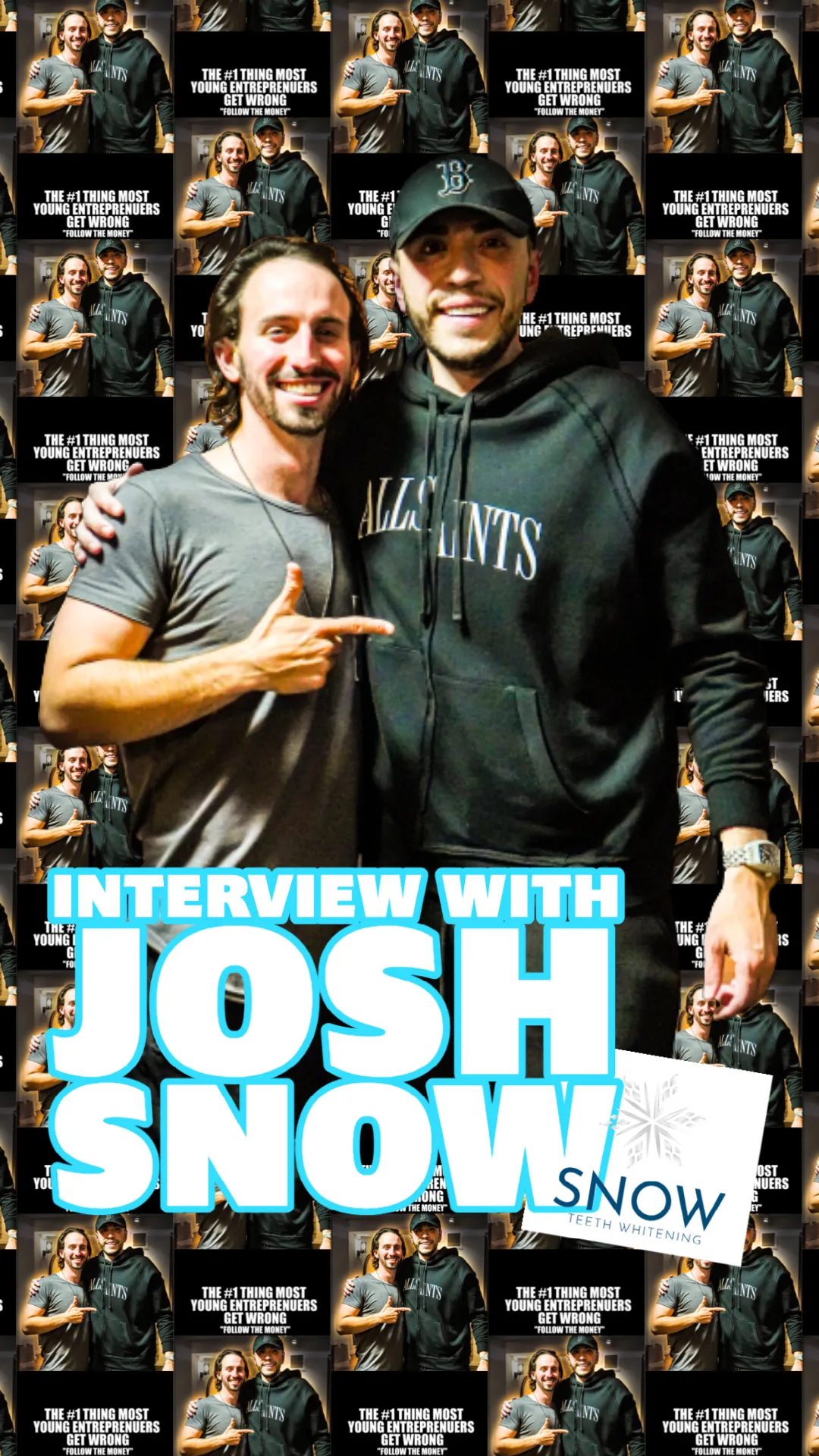 Interview with Josh Snow social graphic